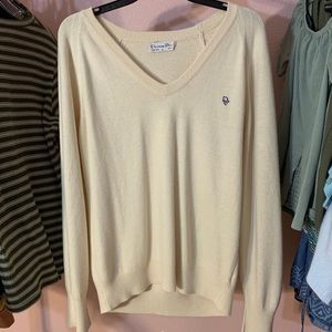 christian dior monogram embroidered sweater